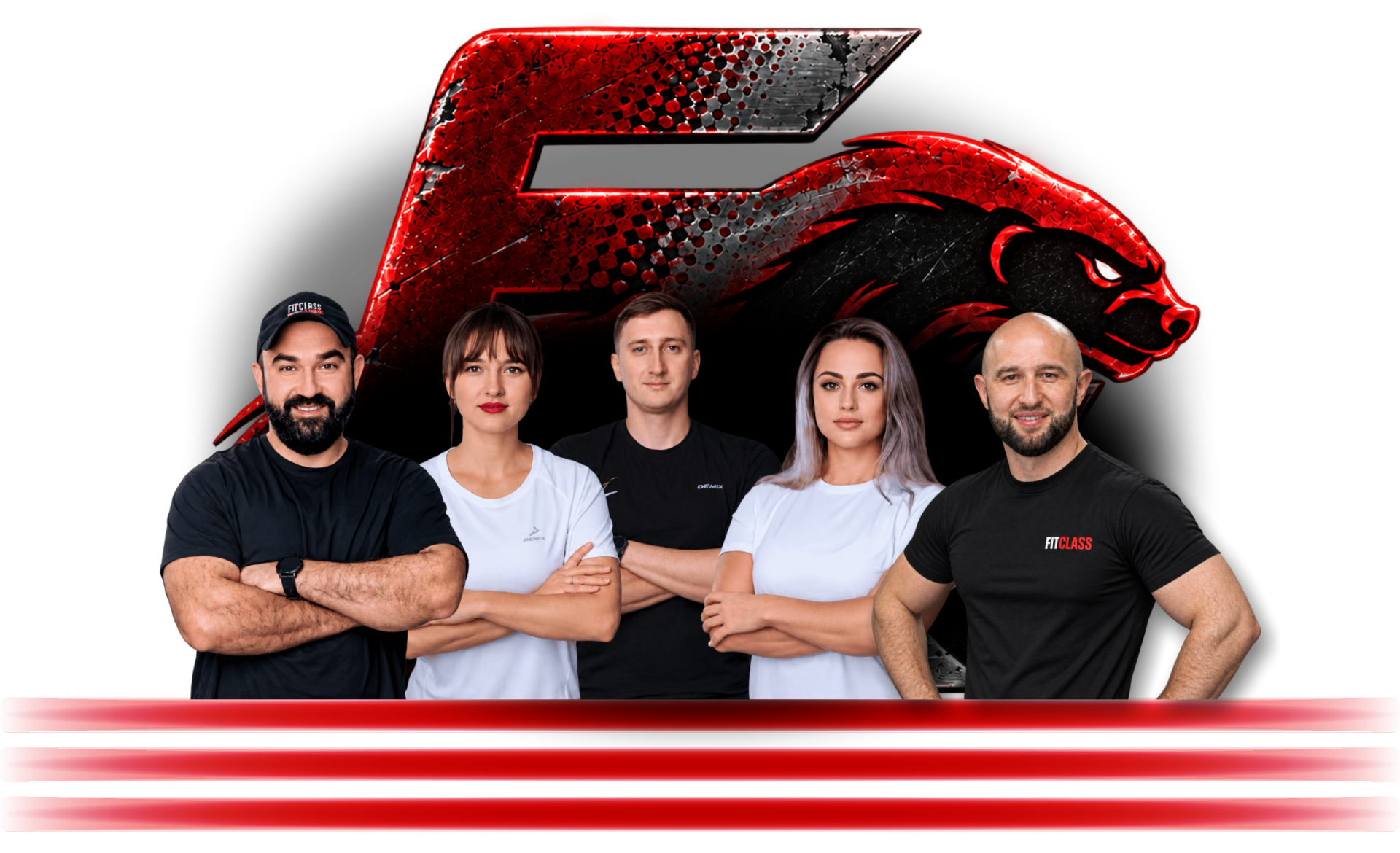 команда тренеров фитнес клуба FITCLASS Усть-Каменогорск